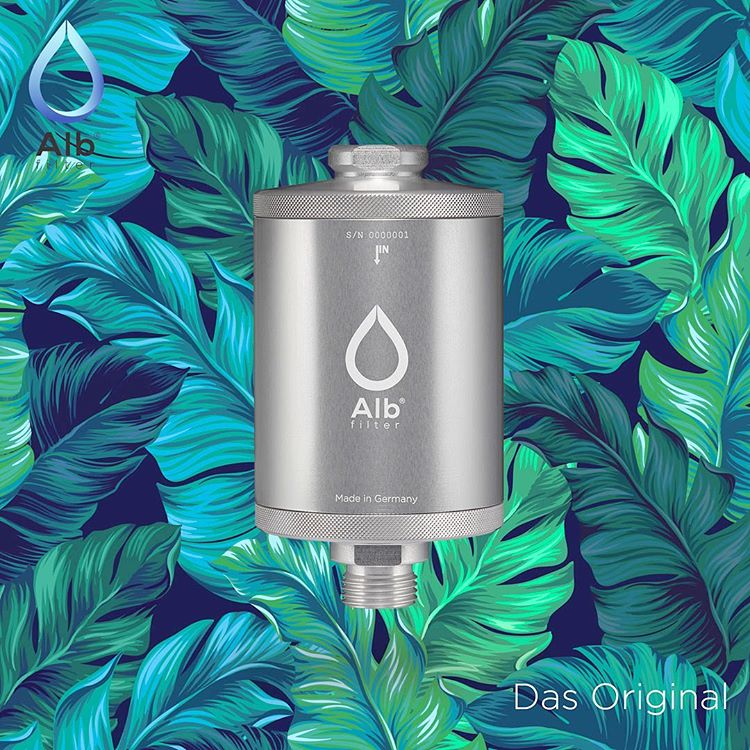 Alb® Shower Filter Balance Titanium– Elevate Your Shower Experience with the Best Shower Filter for Hard Water in UAE