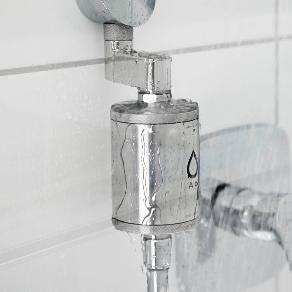 Alb® Shower Filter Balance Silver – Elevate Your Shower Experience with the Best Shower Filter for Hard Water in UAE