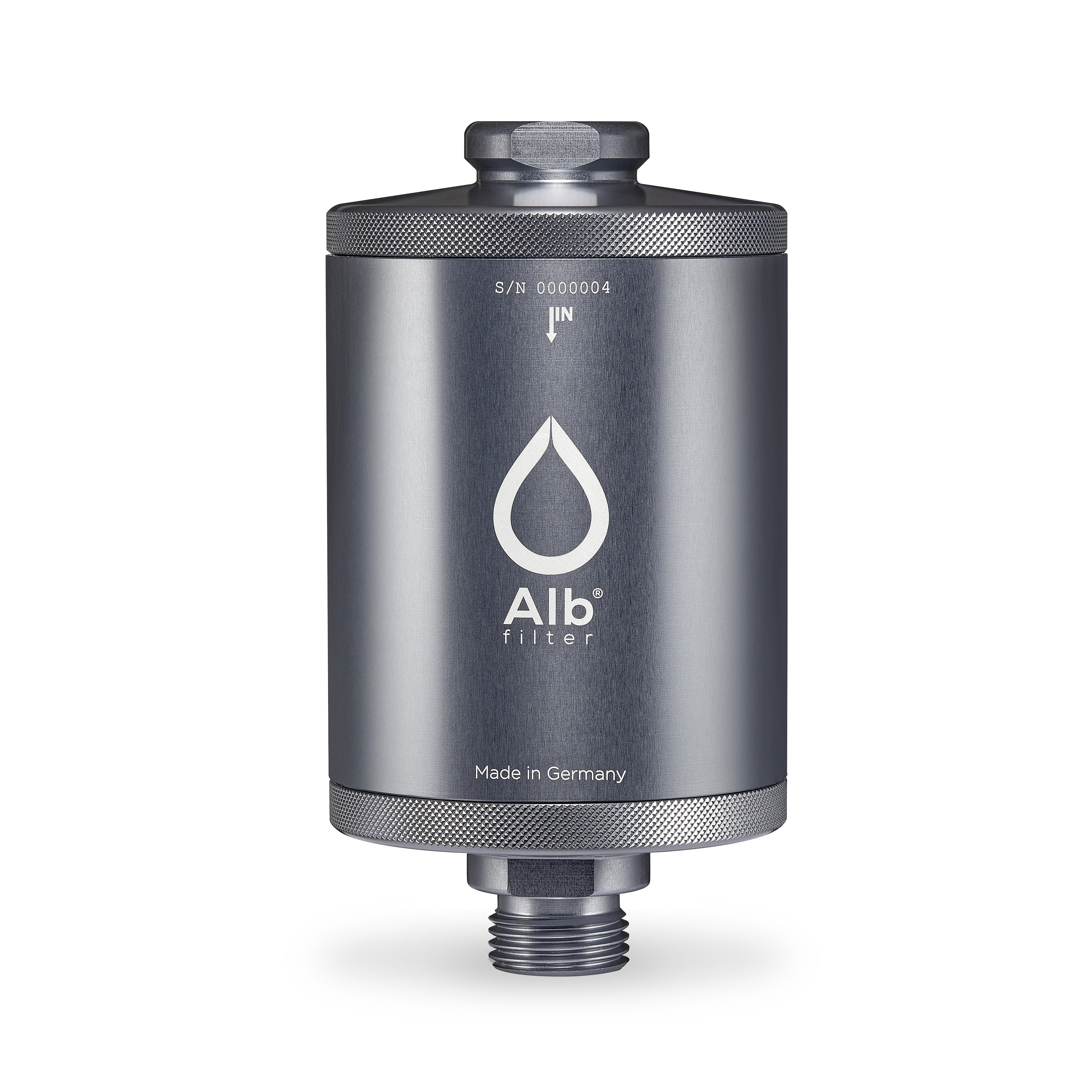 Alb® Shower Filter Balance Titanium– Elevate Your Shower Experience with the Best Shower Filter for Hard Water in UAE